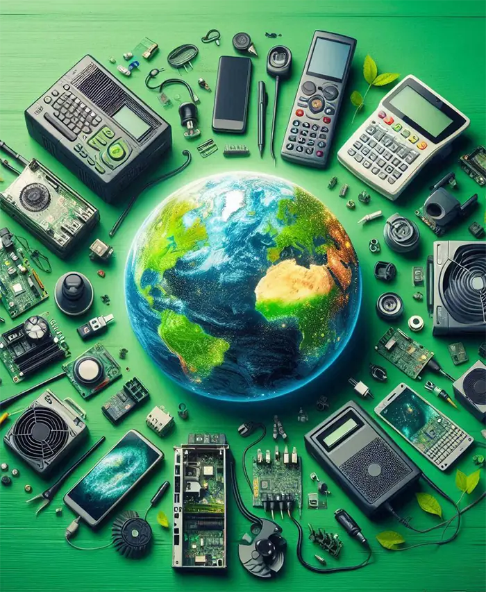 Planète verte et appareils